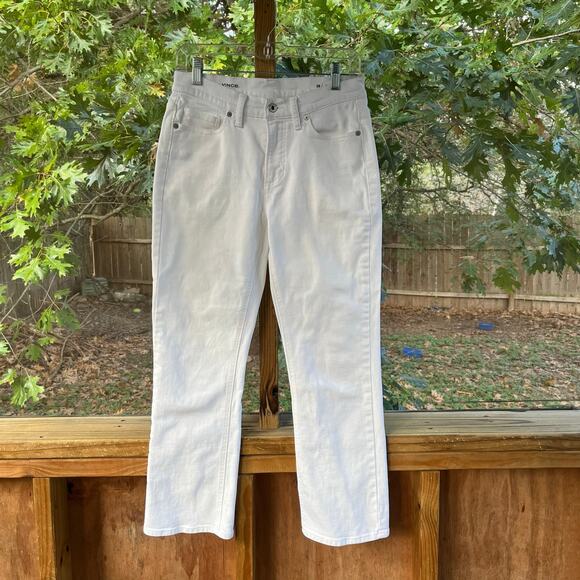 Vince Women's White Jeans Kick Boot Size 26 - Picture 1 of 9